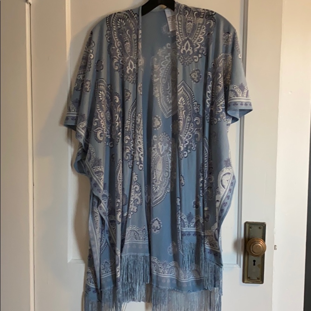 Blue kimono